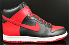 Nike Dunk High Schwarz Rot Weiss