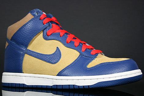 nike dunk high golden harvest meteor blue