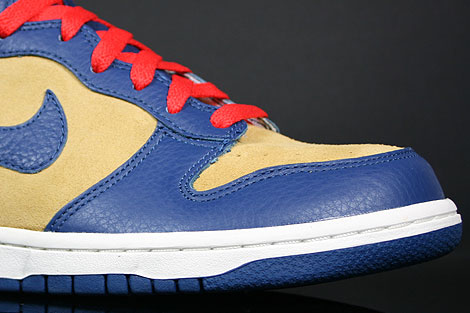 nike dunk high golden harvest meteor blue