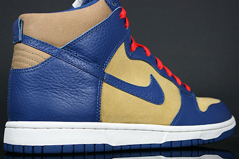 nike dunk high golden harvest meteor blue