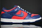 Nike Dunk Low CL Orange Blau Creme
