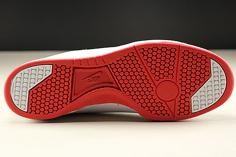 Nike Grandstand II White University Red Outsole