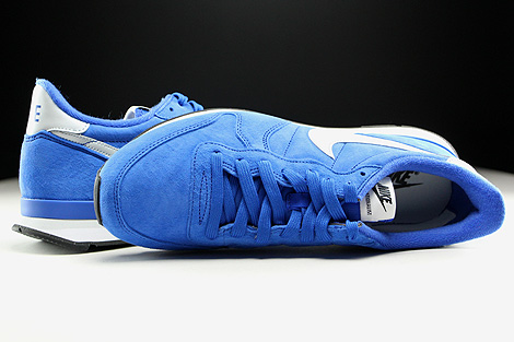Nike Internationalist Leather Blau Grau Weiss Schwarz Oberschuh
