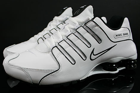 nike shox nz eu white