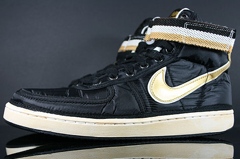 Nike Vandal High Supreme Black Metallic Gold White