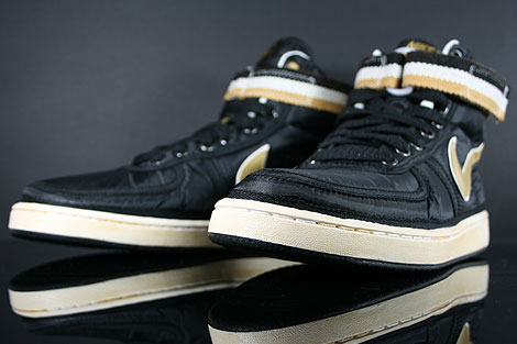 Nike Vandal High Supreme Black Metallic Gold White