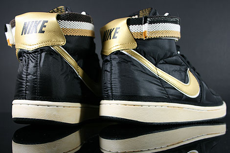 Nike Vandal High Supreme Black Metallic Gold White