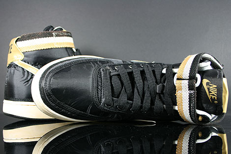 Nike Vandal High Supreme Black Metallic Gold White