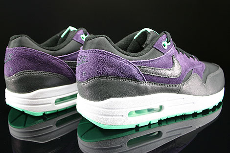 purple and green nike air max