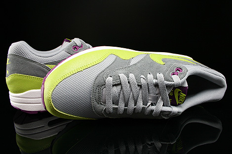Nike WMNS Air Max 1 Essential Gelb Grau Weiss Violett Oberschuh