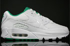 Nike WMNS Air Max 90 Weiss Gruen Nike WMNS Air Max 90 Weiss Gruen