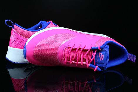 Nike WMNS Air Max Thea Premium Pink Blau Beige Oberschuh