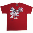 Nike Air Jordan Goods Tee Red
