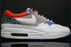 Nike Air Max 1 White Blue Orange