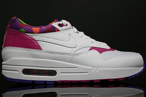 Nike WMNS Air Max 1 Weiss Lila Rave Pink