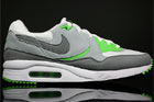 Nike Air Max Light White Flint Grey Medium Green Nike Air Max Light White Flint Grey Medium Green