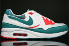 Nike WMNS Air Max Light Weiss Smaragd Gr n Rot Nike WMNS Air Max Light Weiss Smaragd Gr n Rot