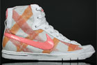 Nike WMNS Blazer Mid Grey Orange Peach White