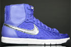 Nike WMNS Blazer Mid Lila Silber Weiss Nike WMNS Blazer Mid Lila Silber Weiss