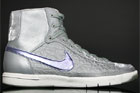 Nike WMNS Blazer Mid Grau Lila Weiss Nike WMNS Blazer Mid Grau Lila Weiss