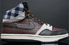 Nike Court Force Hi Deep Burgundy Black