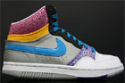 Nike WMNS Court Force Hi White Turquoise Purple Pink