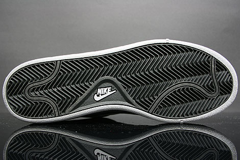 Nike Court Tradition 2 Black Grey Back view