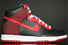 Nike Dunk Hi Schwarz Rot Grau Nike Dunk Hi Schwarz Rot Grau