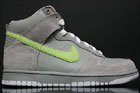 Nike Dunk Hi WMNS Grey Lime White Nike Dunk Hi WMNS Grey Lime White