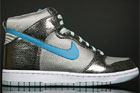 Nike Dunk Hi WMNS Premium Charcoal Turquoise White
