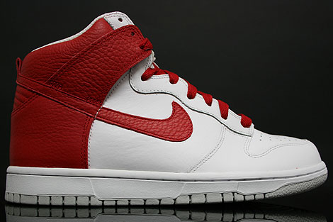 red and white nike