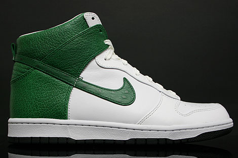 Nike Dunk Hi Premium White Pine Green