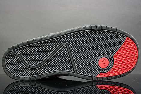 Nike Switch D Black Red Anthracite Back view