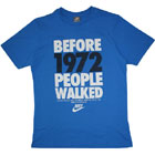 Nike People Walked Tee Photo Blue Nike People Walked Tee Photo Blue