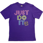 Nike Just Do It Tee Purple Nike Just Do It Tee Purple