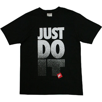 Nike Just Do It T-Shirt Sp Schwarz