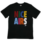 Nike Nice Airs T Shirt Schwarz Nike Nice Airs T Shirt Schwarz