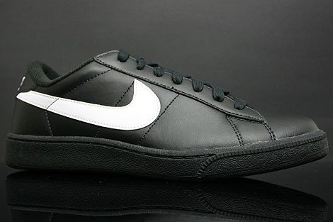 nike tennis classic white black