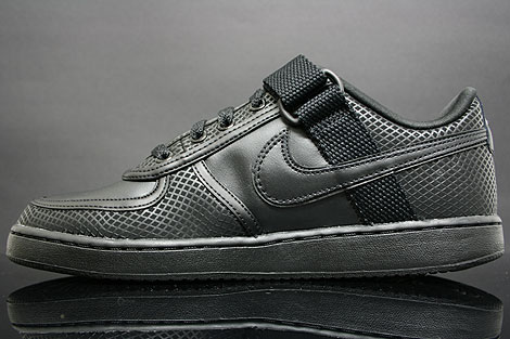 nike vandal black and white