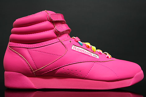 Reebok Freestyle Reign-Bow Neon Pink