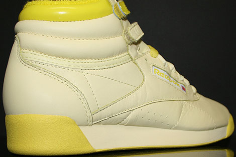 reebok freestyle hi yellow