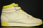 Reebok Freestyle Hi Intl Pastel Yellow Reebok Freestyle Hi Intl Pastel Yellow