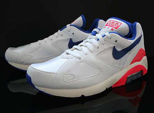 Nike Air 180 OG Weiss Blau Rot Schwarz Sneakers 559604-146
