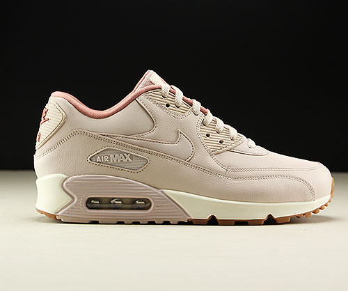 Nike WMNS Air Max 90 Leather Rosa Rose Creme 921304-600