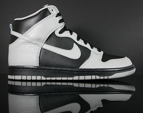 Nike Dunk High Black Medium Grey Sneakers 317982-044