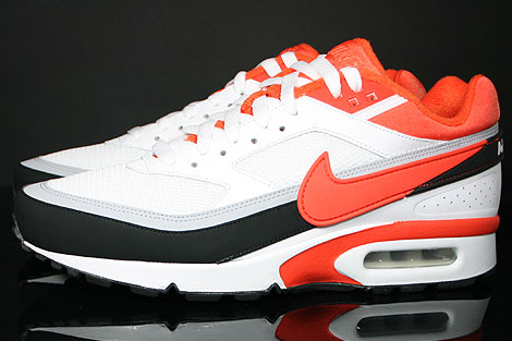 Nike Air Classic BW Textile White Orange Black Wolf Grey 358797-118 ...