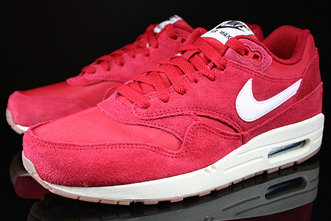 Nike Air Max 1 Essential Gym Red Sail Black 537383-611 - Purchaze