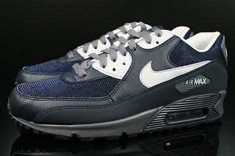 Nike Air Max 90 Dark Obsidian Neutral Grey Dark Grey 537384-400 - Purchaze