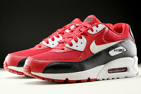 Nike Air Max 90 Essential Gym Red White Black 537384-610 - Purchaze