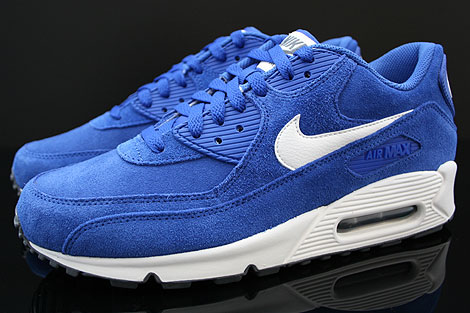 Nike Air Max 90 Essential Hyper Blue Sail Dark Grey 537384-402 - Purchaze